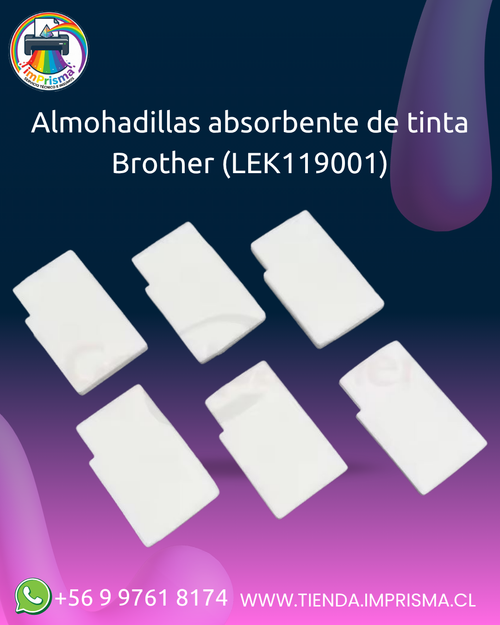 Almohadillas absorbente de tinta Brother (LEK119001)
