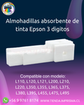 Almohadillas absorbente de tinta Epson 3 dígitos