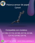 Palanca sensor de papel Canon