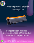 Tóner impresora Brother TN-660/2320