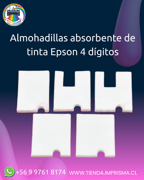 Almohadillas absorbente de tinta Epson 4 dígitos