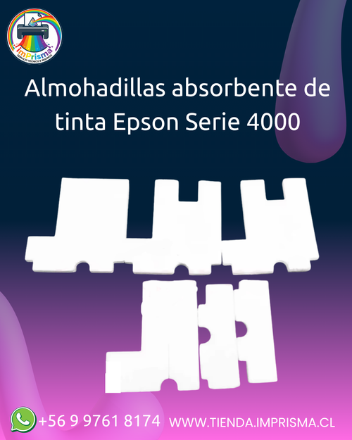 Almohadillas absorbente de tinta Epson Serie 4000