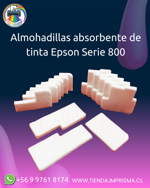 Almohadillas absorbente de tinta Epson Serie 800