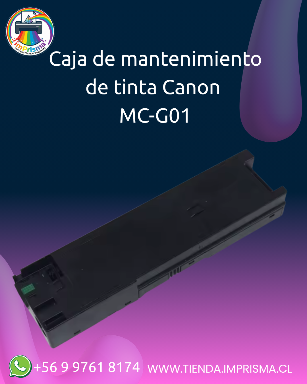 Caja de mantenimiento de tinta Canon  MC-G01