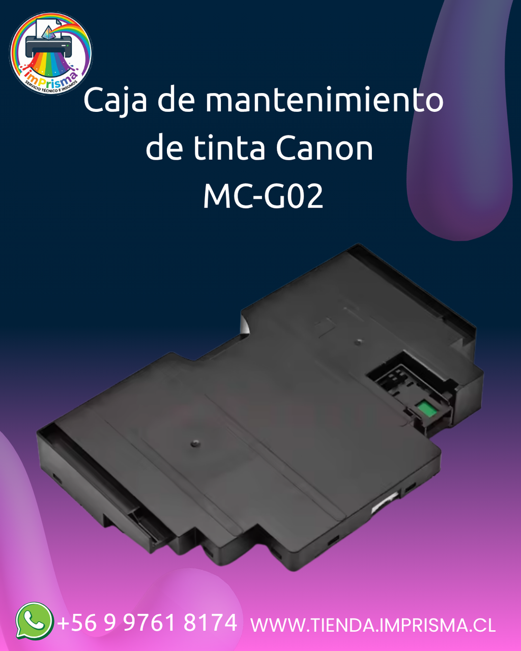Caja de mantenimiento de tinta Canon  MC-G02