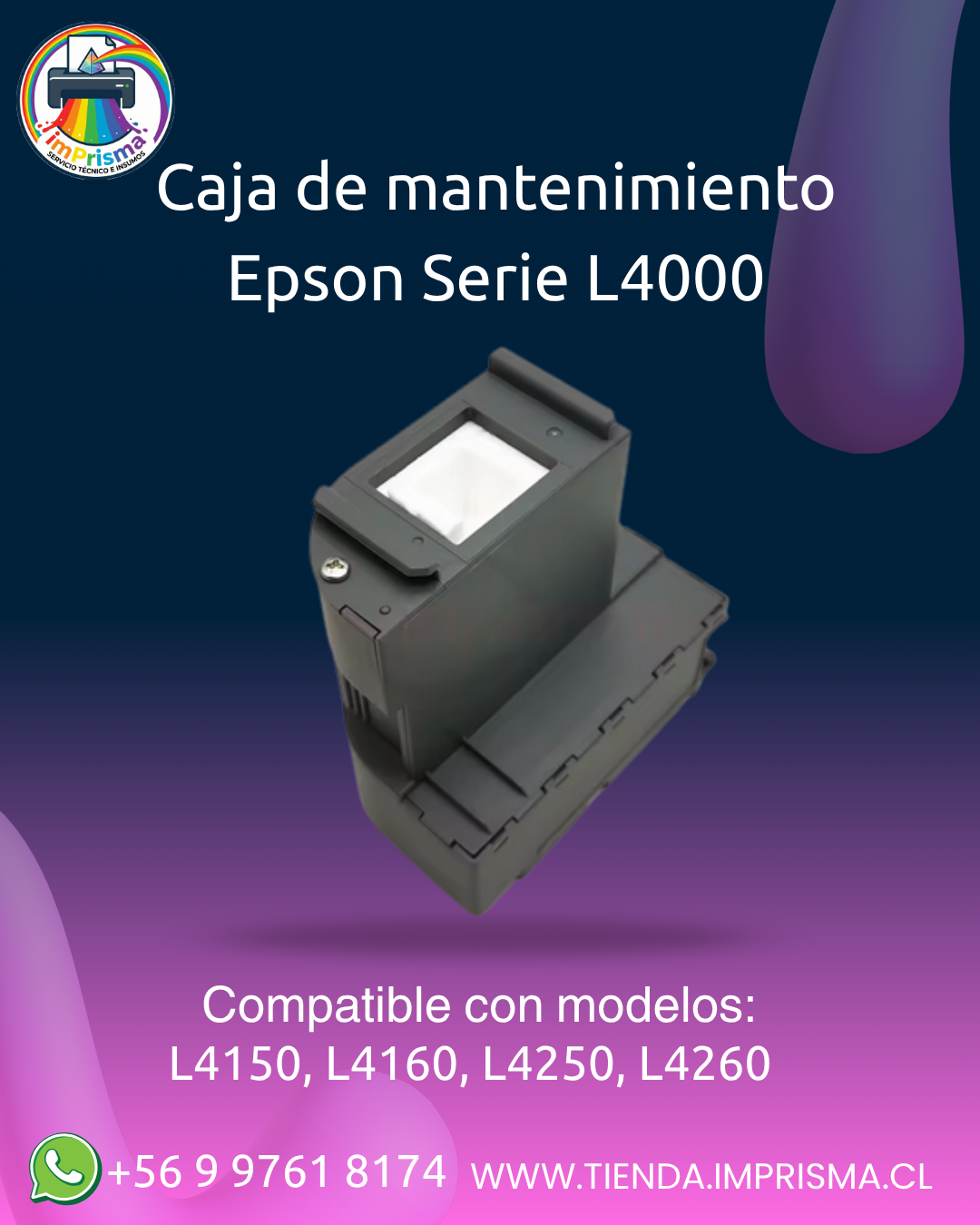Caja de mantenimiento Epson Serie L4000