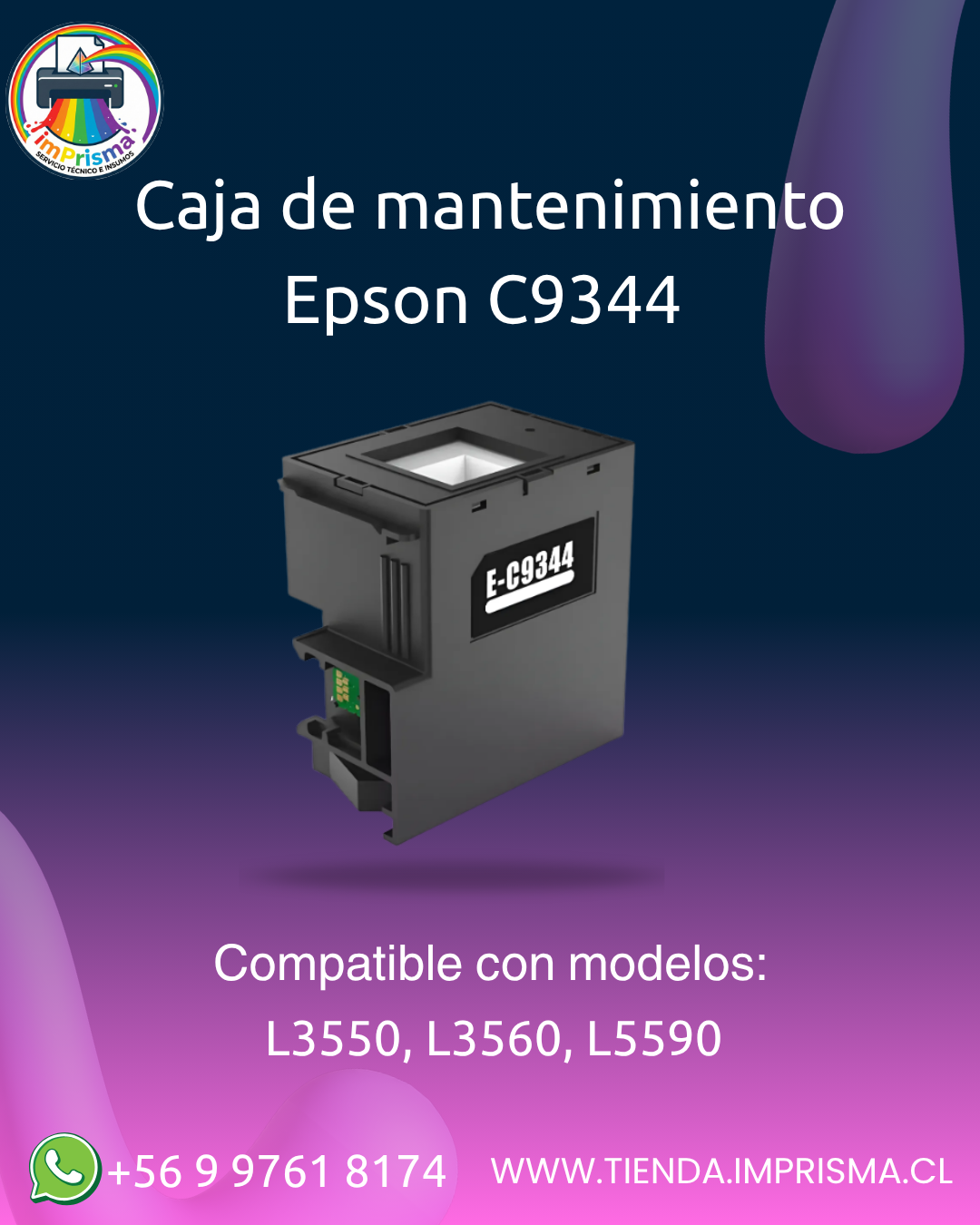Caja de mantenimiento Epson C9344