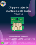Chip para cajas de mantenimiento Epson T04D10