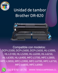 Unidad de tambor Brother DR-820