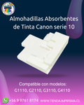 Almohadillas Absorbentes de Tinta Canon serie 10